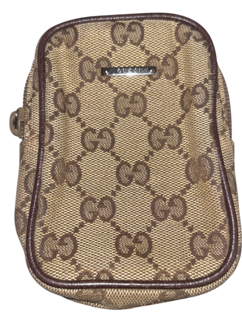GUCCI GG canvas cigarette case/ makeup case